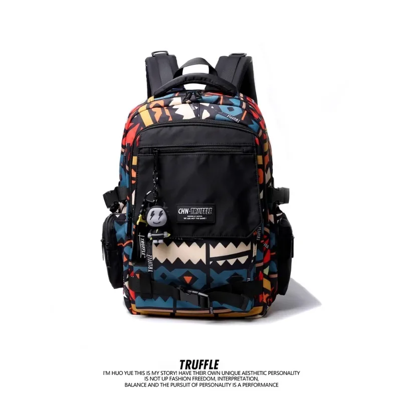 Xiaomi TRUFFLE وظيفية الترفيه على ظهره حقيبة كمبيوتر محمول للرجال والنساء في الهواء الطلق حقيبة السفر المدرسية العصرية على ظهره