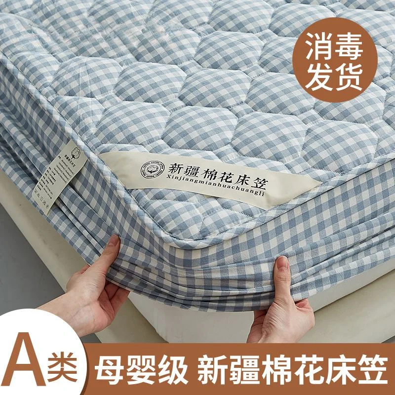 

Class A Xinjiang cotton mattress single piece cotton mattress pure cotton mattress protective cover dust