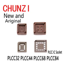 5PCS PLCC IC Socket PLCC32 PLCC44 PLCC68 PLCC84 SMD DIP PLCC Socket Adapter