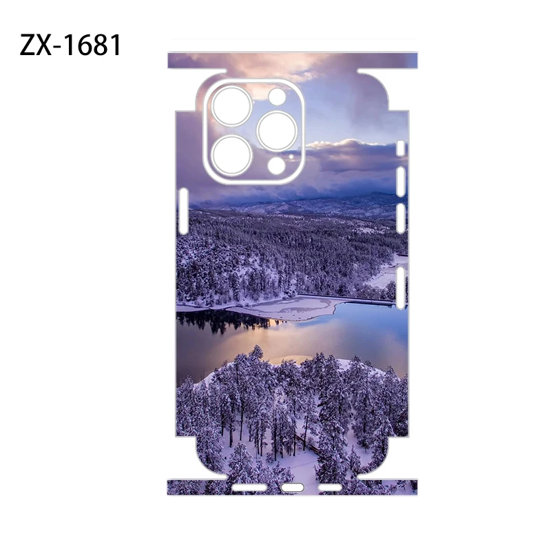 OscarSkinZ Wrap For IPhone17 16 Pro Max Sticker 15 14 Plus Back Film 13 12 Mini Protective Decal Side Frame Back Protector