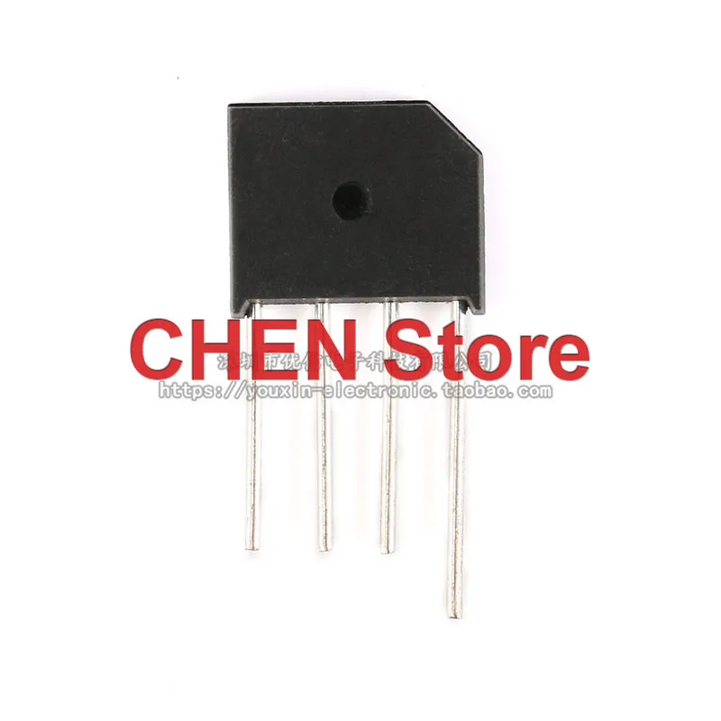 10pcs Original KBL406 4A 600V flat bridge rectifier bridge stack silicon bridge rectifier