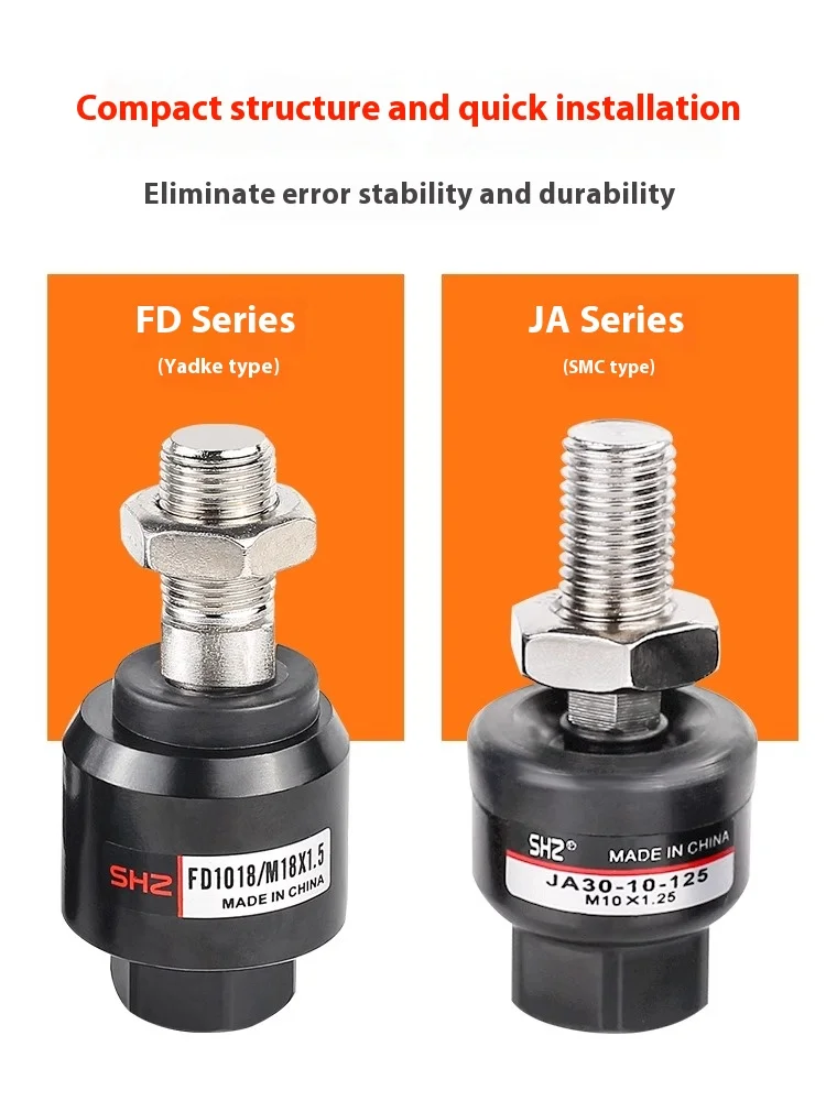 Universal cylinder floating joint swing connector M3/5/4/M6/M8/M10 fisheye 12-14M26M18M20