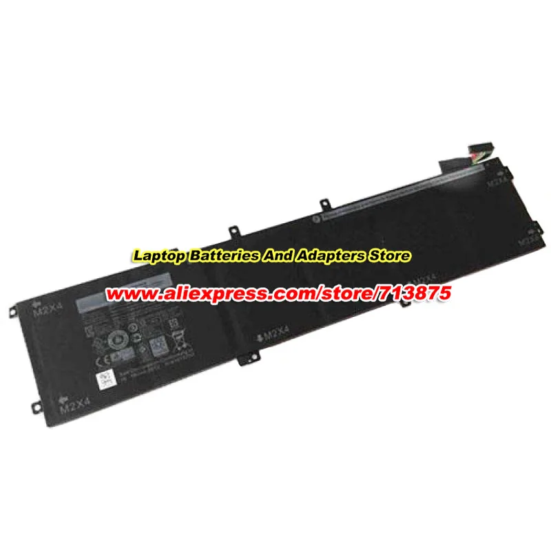 Genuine 4GVGH Battery RRCGW 1P6KD 11.4V 7260mAh 84Wh for DELL Precision 5510 XPS 15 9550 Series 15-9550-D1828T T453X M7R96 P56F