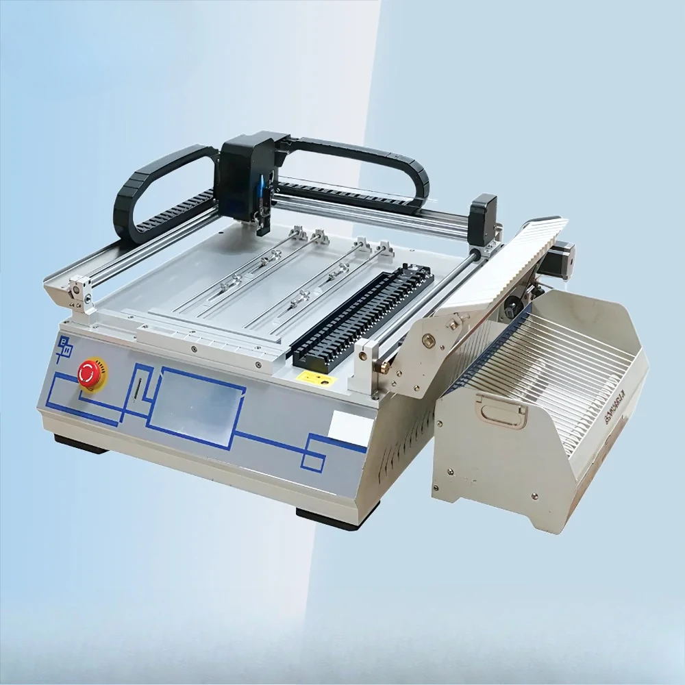 

2026ZB3245T High Precision Desktop SMT Machine LED Fully Automatic Pick and Place Machine High-speed Visual Sampling SMT Machine