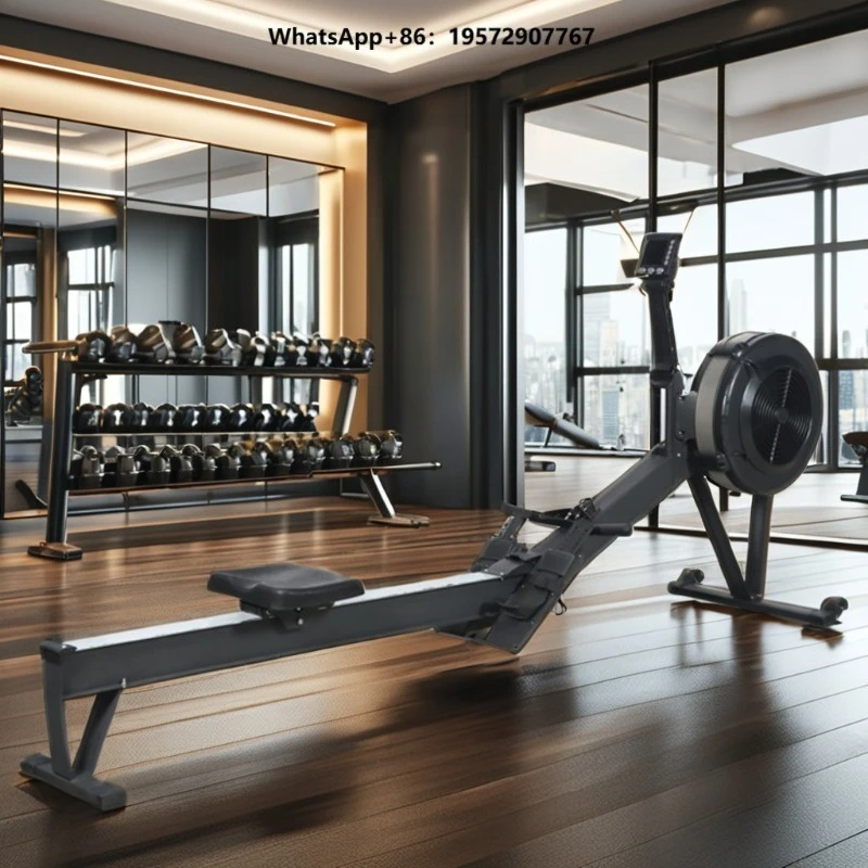 Hot Sale Gym Fitness Equipment Heavy Duty Rowing Machine Cardio Air Rowing Rower for Club