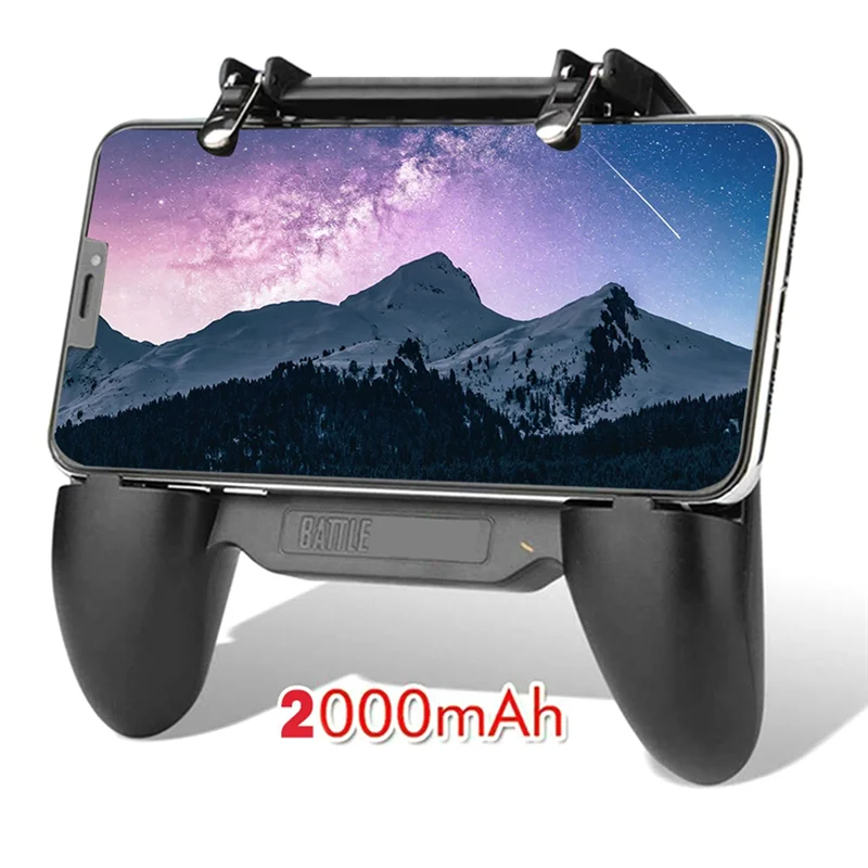 Controller di gioco ABSQ-mobile con ventola di raffreddamento per gamepad Joystick Trigger PUBG per smartphone