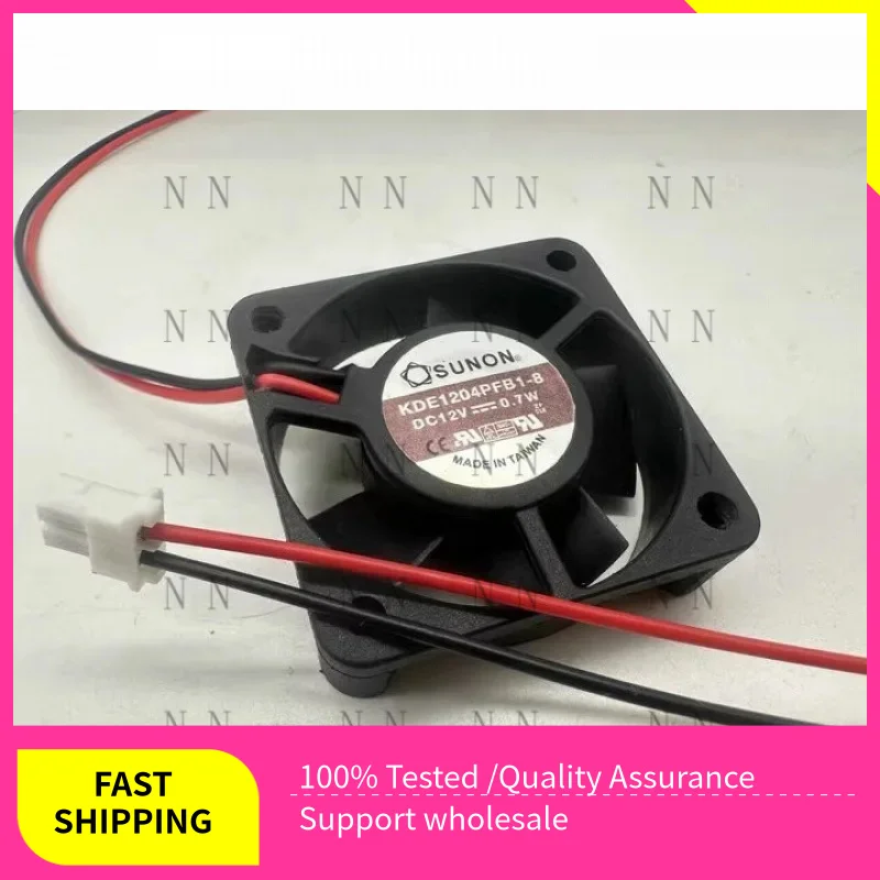 WEP  NEW FOR SUNON KDE1204PFB1-8 DC12V 0.7W 4CM 4010 Cooling fan