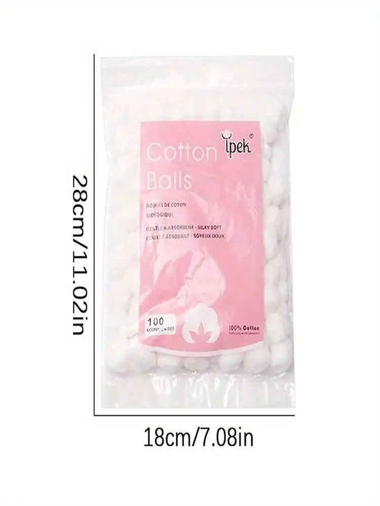 50/100/200 pezzi per rimuovere lo smalto per unghie, palline di lana di cotone, strumento per la pulizia, strumenti per manicure per la pulizia delle unghie