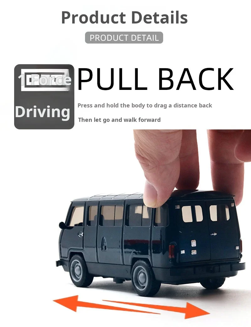 1:36 Alloy Vintage Diecast Car Model Classic Pull Back Car Model Miniature Vehicle Replica For Collection Gift For Kids Adults