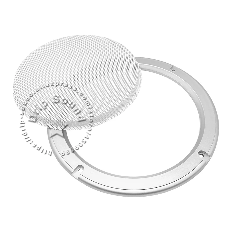 ل 4 "/5"/6.5 "/8"/10 "بوصة المتكلم تحويل صافي غطاء سيارة الصوت الزخرفية دائرة شبكة معدنية مصبغة حماية 1D
