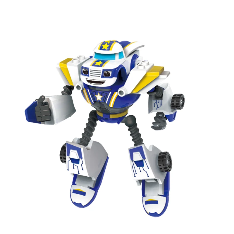 Blaze Monster Machines Anime Figure Plastic/Alloy Deformed Robot Car Toy Action Figure Model Kids Toys Children Birthday Gifts