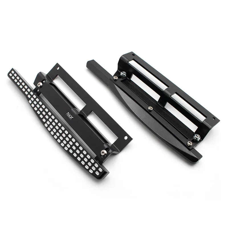 KYX Racing Aluminum Side Step Running Boards Foot-Plate for 1/10 RC Car Tamiya CC01