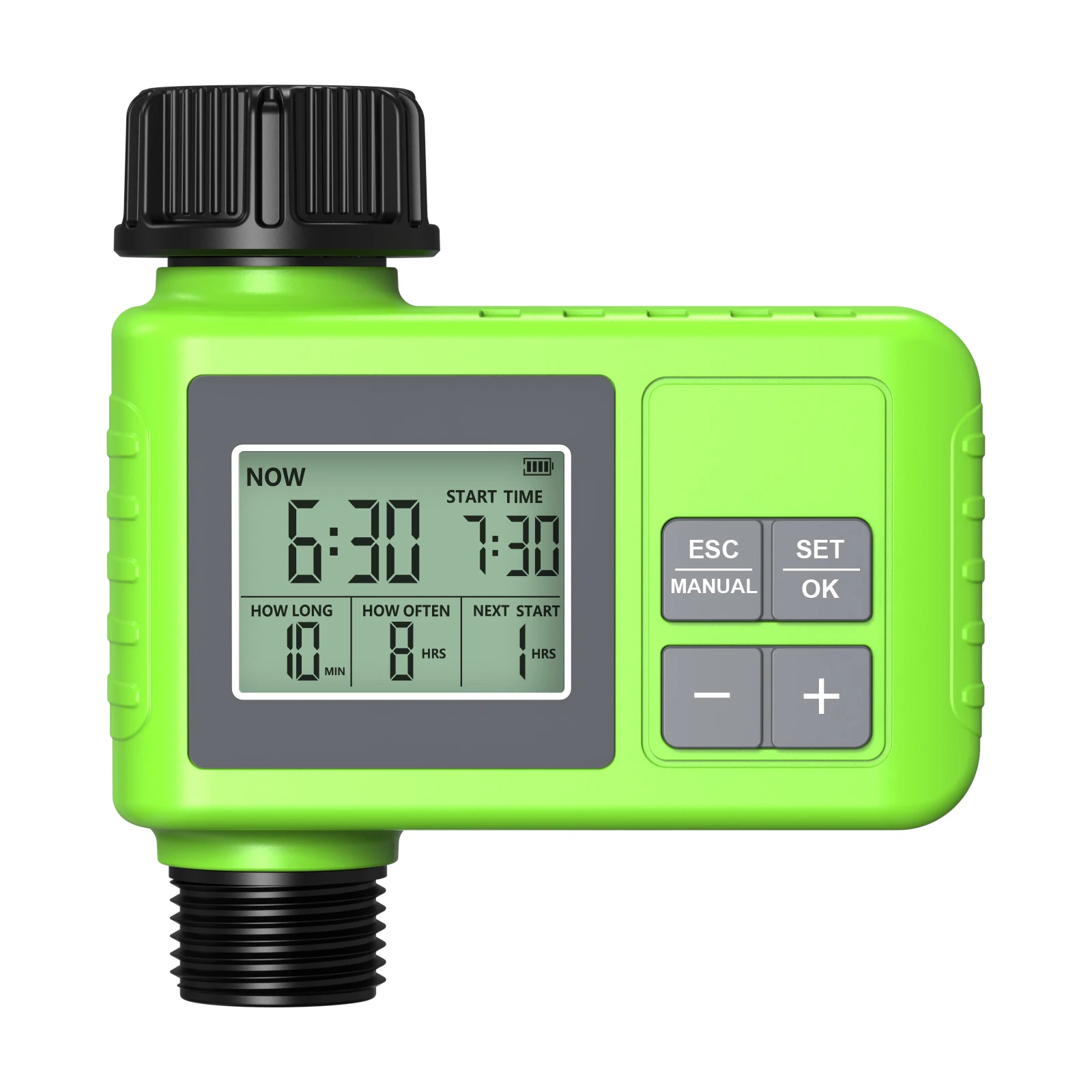 Programmateur d'arrosage de jardin Insoma IPX7, système d'irrigation automatique, contrôleur d'arrosage de pelouse extérieure