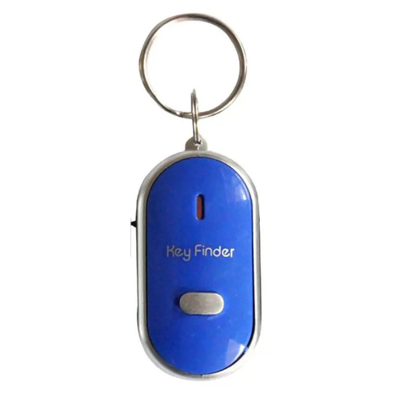 Key Finder Anti-loss Remote Control Tracker Phone Finder Whistle Induction With LED Indicator Anti-lost Alarm Tag Wireless