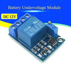 DC 12V Battery Undervoltage Low Voltage Cut off Automatic Switch Recovery Protection Module Charging Controller Protection Board