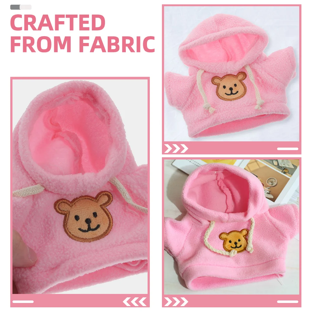 Replacement Sweatshirt Costume for Decoration Delicate Stuffed Bear Cloth Animal Clothes Reusable