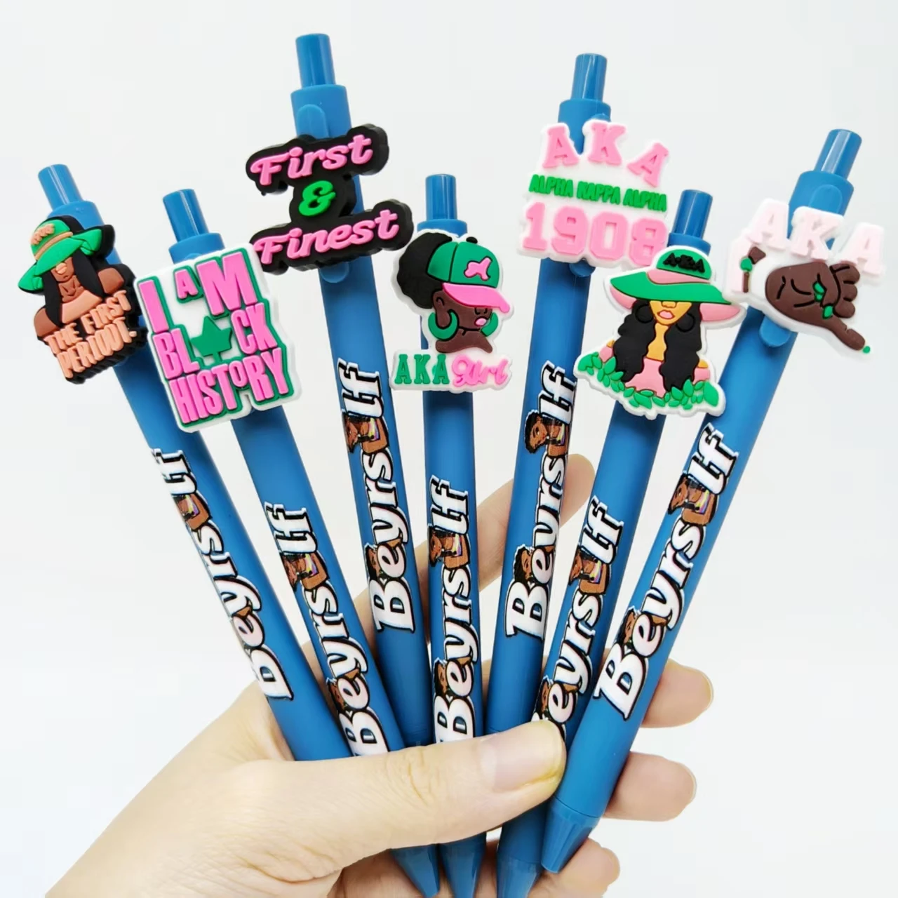 11pcs/16pcs caneta esferográfica de atividade comunitária europeia e americana caneta esferográfica de escritório de papelaria de volta às aulas