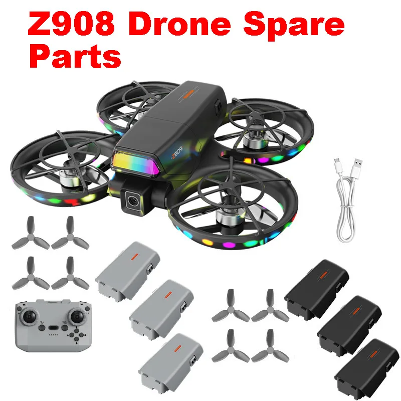 Z809 Drone Brushless Motor Four Axis RC Quadcopter Spare Part Remote Control/Battery/Charging Wire/Propeller..Original Accessory