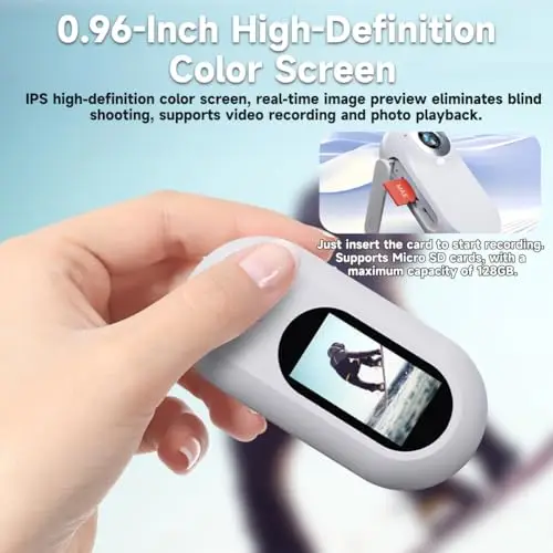 

Портативная мини-камера для наблюдения за питомцами, с ночным видением, широкоугольная, высококачественная беспроводная экшн-камера для велоспорта