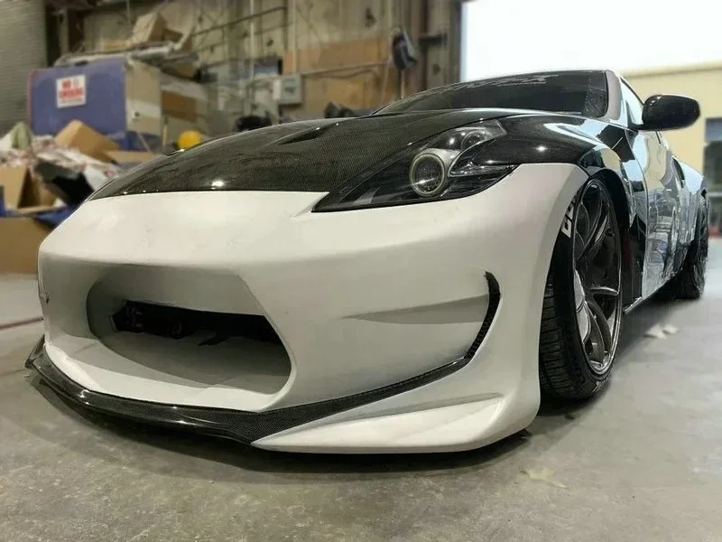2025 hot sale Applicable toFor Fairlady 370Z Z34 AMuseType Front Bumper Car Bumper 4