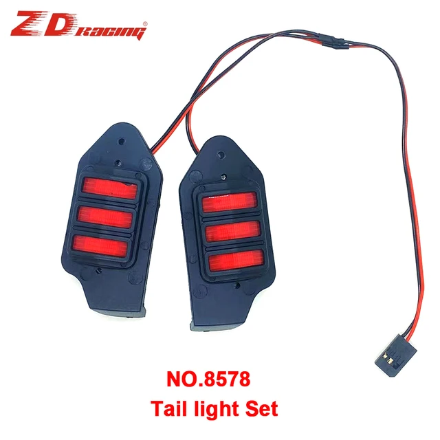 ZD Racing EX-07 1/7 RC Car Taillight Group Tail Light Set EX-07 Oryginalne części 8578