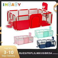 IMBABY Most Popular Playpen For Children Multiple Styles Baby Pool Balls Bed Fence Kids Indoor Basketball And Football Play Yard