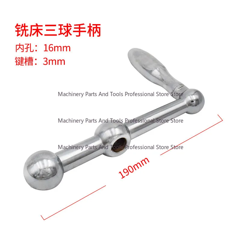 Swing Arm Milling Machine Lifting Handle, Lifting Table Crank, Worktable Lifting Crank_Milling Machine Accessories C83+84