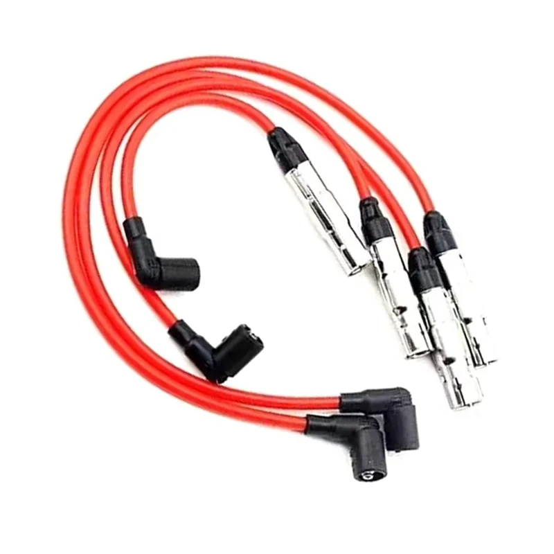 Ignition Wire Set Ignition Wire 090153878 09015 3878 For Volkswagen Beetle Bora Golf Jetta City 2.0L