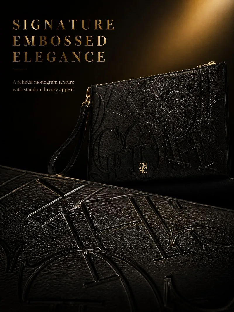 CHHC Neue Unisex-Kartenhalter-Geldbörse, modische Münztasche, schlankes Etui, echte Textur, Buchstabendruck, minimalistische klassische Geldbörse – Detail 3