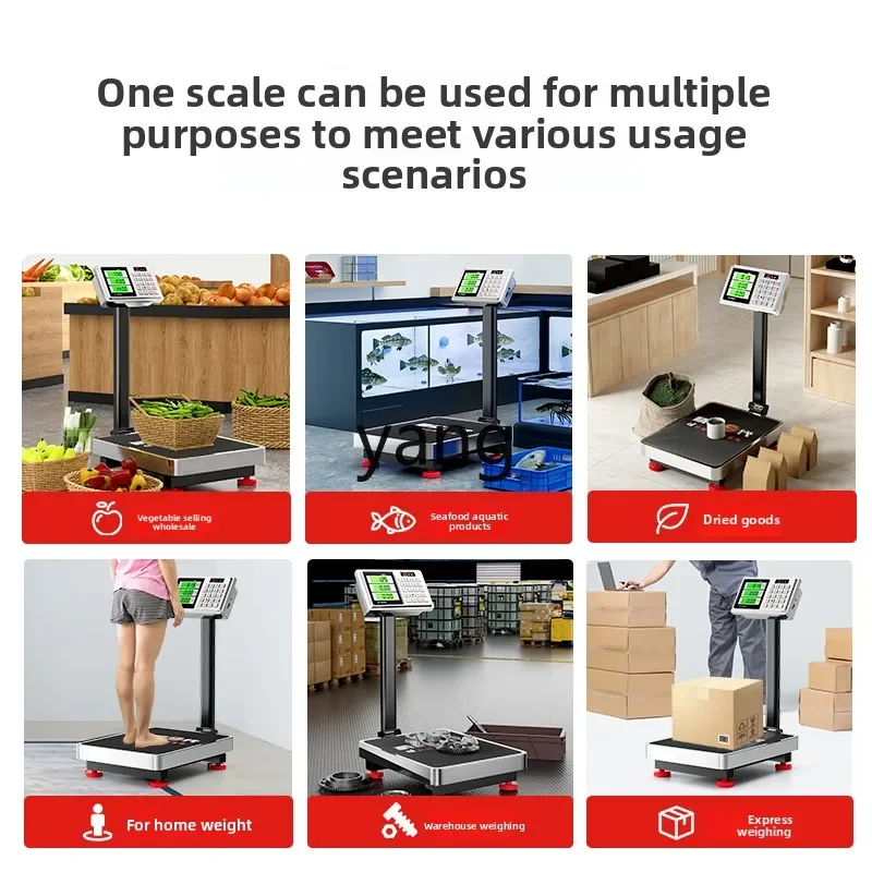 LTT Electronic Scale Commercial Bench Scale Household High Precision Factory Floor Scale