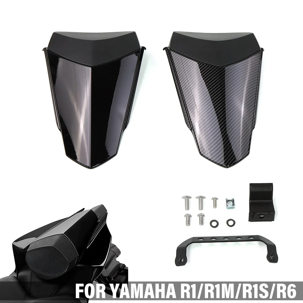 

Fits FOR YAMAHA R1 R1M 2015-2025 R6 2017-2025 R1S Motorcycle Pillion Rear Cowl Seat Cover Passenger Seat Cowl Hump Tail Cover