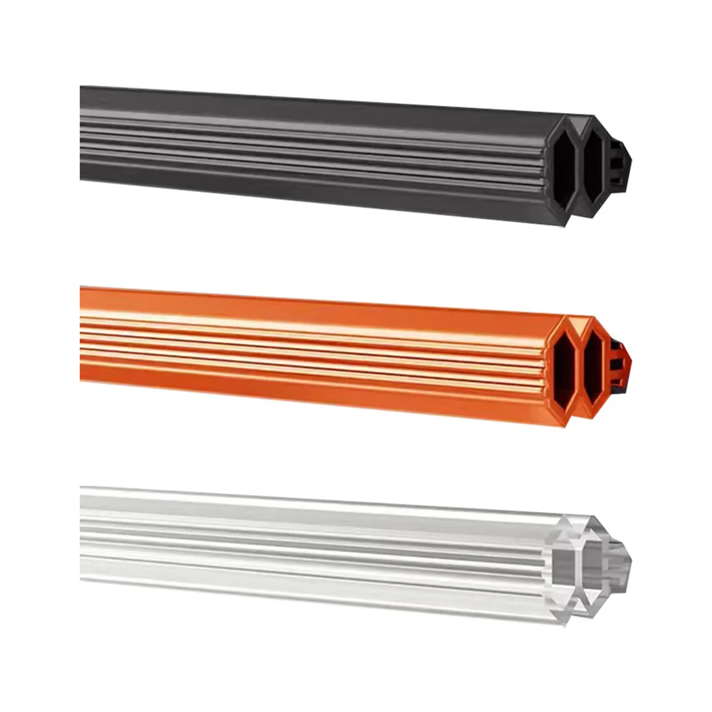 

Easy Install Sealing Strip TPE Sealing Strips 4m Sealing Strip Length Card Slot Type Design Effective Dust And Noise Block