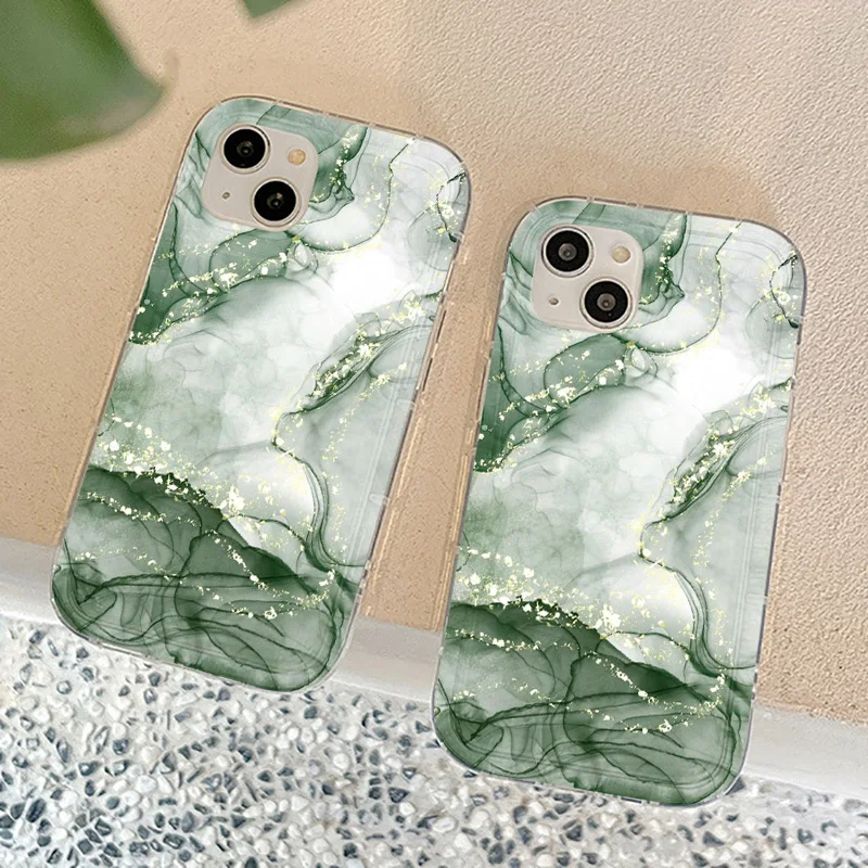 Marble Stone TPU Case For Samsung A55 5G A54 A53 A35 A34 A33 A15 A14 A13 A12 A05s A32 A52 A73 S24 Ultra S23 S22 S21 S20 FE Cover