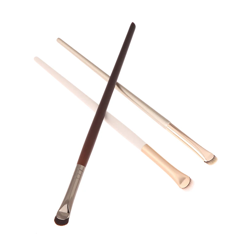 Upgrade Half Round Blade Eye Liner Makeup Brush Thin 1Pcs Crescent Eyeliner Brush Draw Eyeliner Eyeband Contour Makeup Tools