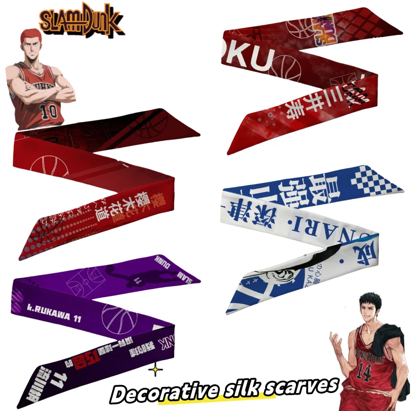 New Slam Dunk Sakuragi Hanamichi Mitsui Hisashi anime periphery creative character clothes bags decorated with streamers gifts