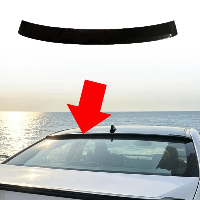 Roof Spoiler Rear Window Top Wing For 2013‑2017 Lexus ES ABS Body Kit Upper Spoiler Modification Auto Exterior Accessories