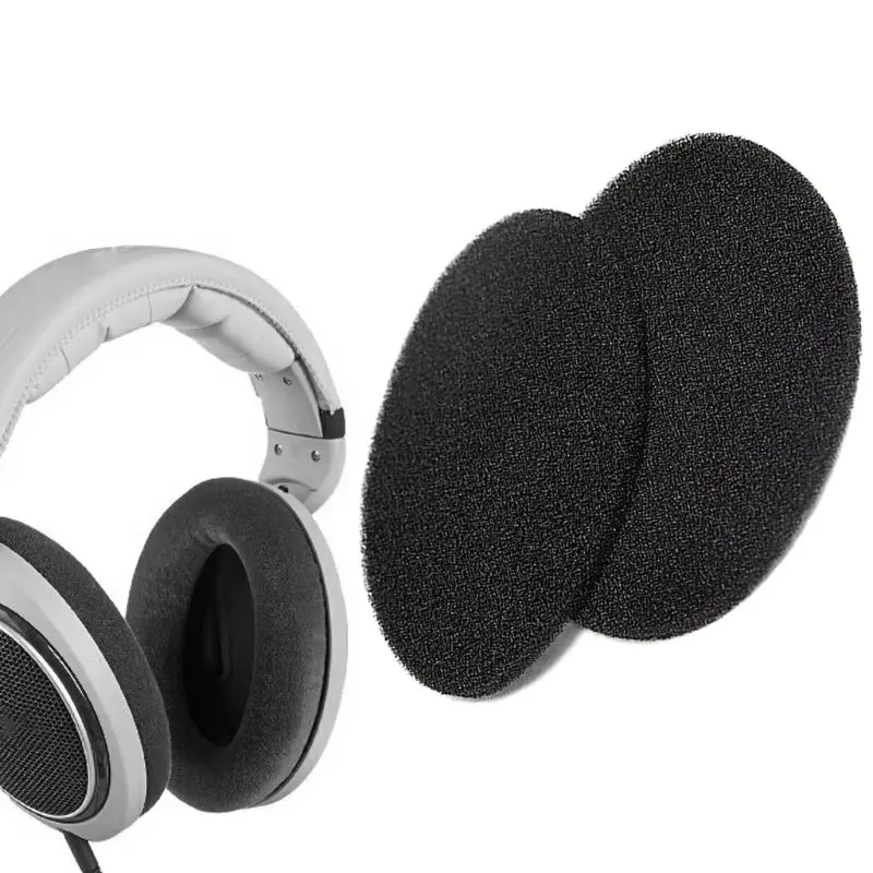 Cuscinetti auricolari interni con sintonizzazione tono cuscinetti in memory foam neri ricambio per cuffie HD650 HD600 HD598