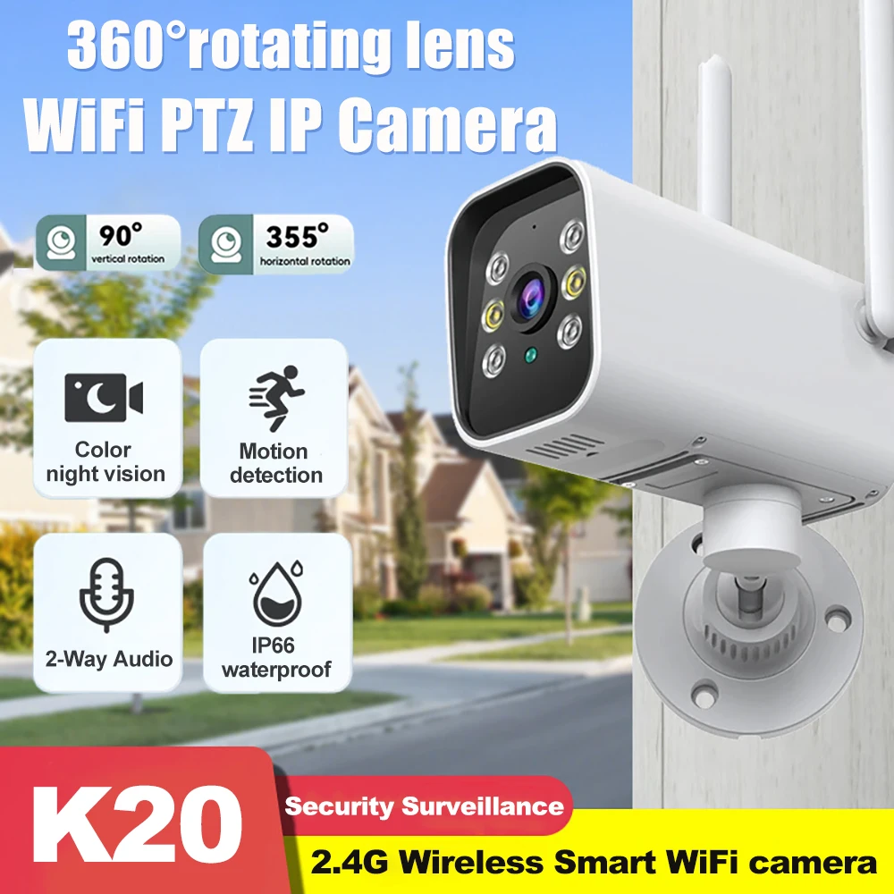8MP 4K Ptz Wifi Cam… - image