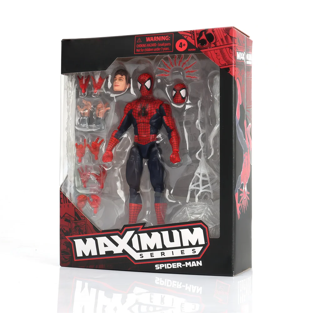1/12 o incrível homem-aranha peter parker figura de ação coleção mobilidade conjunta filme personagem anime boneca modelo brinquedos presentes