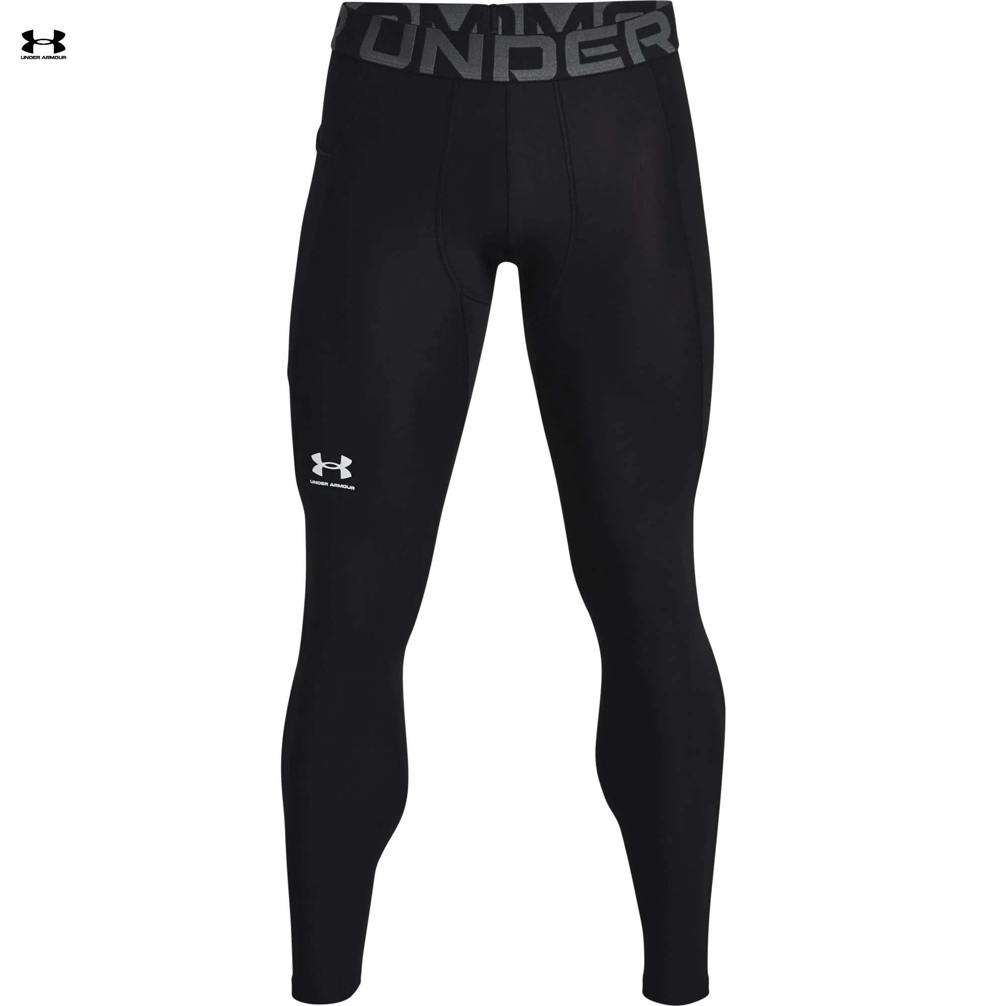 Athletic Under Armour Men HeatGear Armour Compression Leggings Breathable High Stretch Moisture Wicking Training Layer Pants