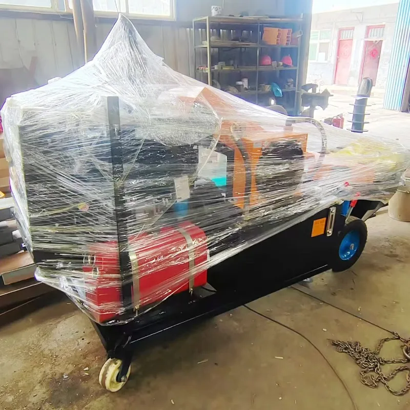 Mobile Portable Concrete Pump Diesel Electric Optional Cement Pump for Fine Stone Mortar Delivery