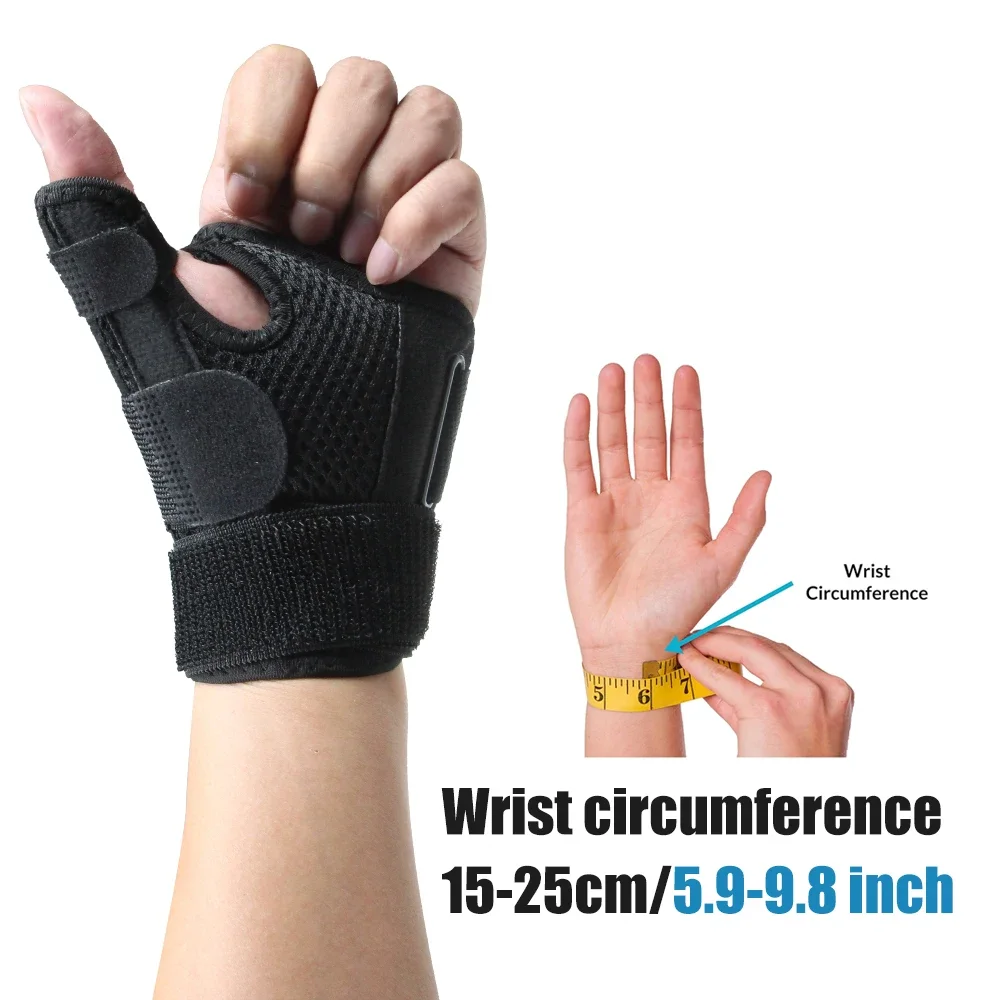 1PCS Thumb Stabilizer - One Size Fits Most, Ideal for Sport,Thumb Brace for Arthritis Pain and Support,Can be Worn on Both Hands