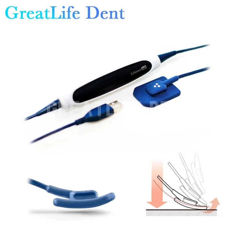 Intra-oral Sensor Ezsensor Size1.5 Digital USB X-ray Rvg Sensor Vatech EzSensor Soft Dental Intraoral X-ray Imaging System