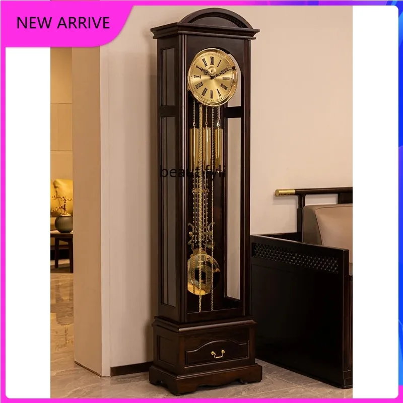 

A4567 Новые китайские напольные часы для гостиной, немецкий Helmler, импортный механизм, легкие роскошные механические напольные часы