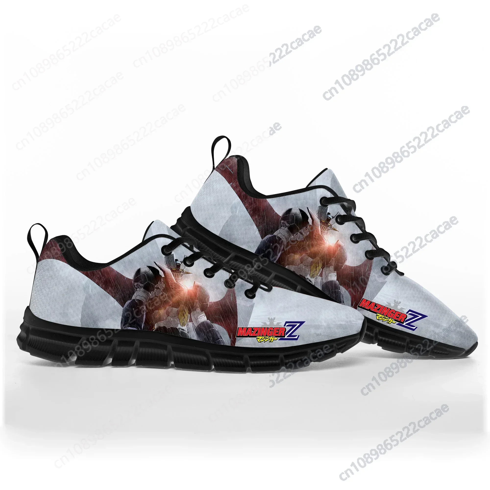 

Cartoon Manga Mazinger Z Anime Comics Sports Shoes Mens Womens Teenager Kids Children Sneakers Custom High Quality Couple Shoe