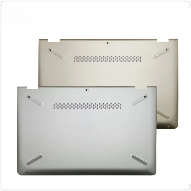 laptop For Pavilionn X360 15-BR TPN-W126  bottom shell lower cover base back case 924505-001 924506-001 Silver and gold D  cover