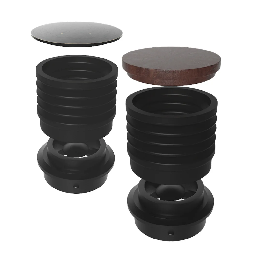 For Baratza Encore Hand Pressure Blow Bean Bin Single Dose Hopper Silicone Coffee Grinder for Cleaning&Collecting Coffee Powder