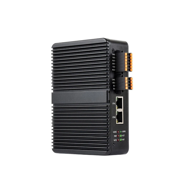Gigabit/2.5G dual network port industrial computer, connected to 4G/5G communication module