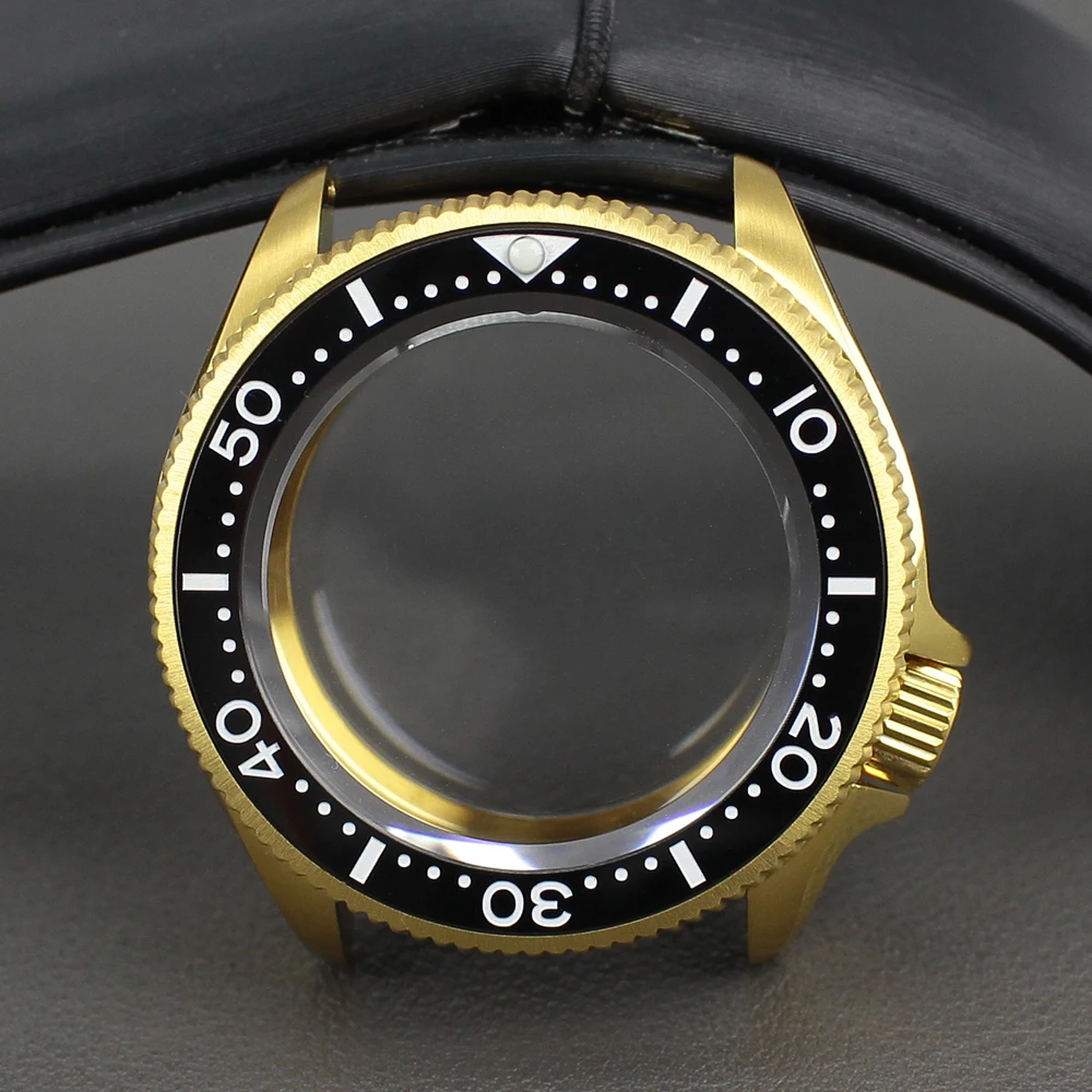 

Diver 10bar at 3.8 38mm Steel Watch Case Ceramic Bezel Sapphire Crystal For NH35 NH36 4R36 Movement Modified SKX Parts 120clicks