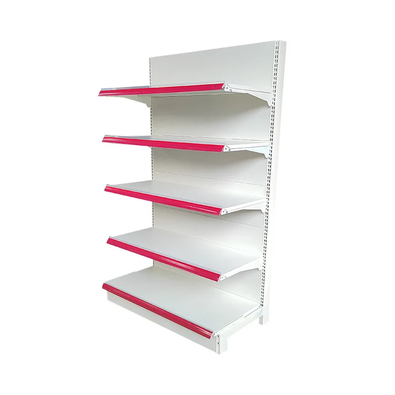 Single and double-sided supermarket shelves, mother and baby stores, convenience stores, pharmacies, stationery display shelves,